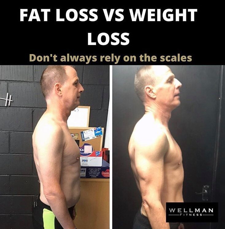 Fat Loss Vs Weight Loss Wellman Fitness 